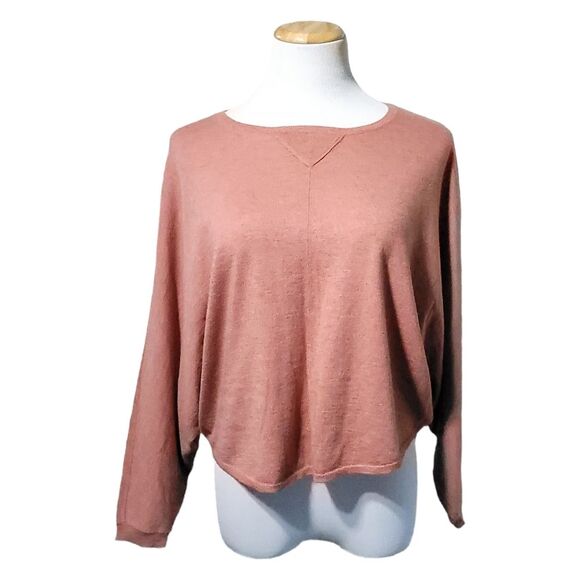 Cute Joie Knit Pullover Sweater Cashmere Blend Heather Clay Womens Small - Picture 1 of 11